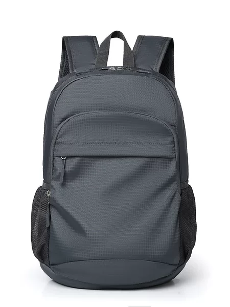 Customized Mountaineering Folding Storage Bag, Outdoor Sports Backpack, Lightweight Large-Capacity Travel Leisure Hiking Backpack