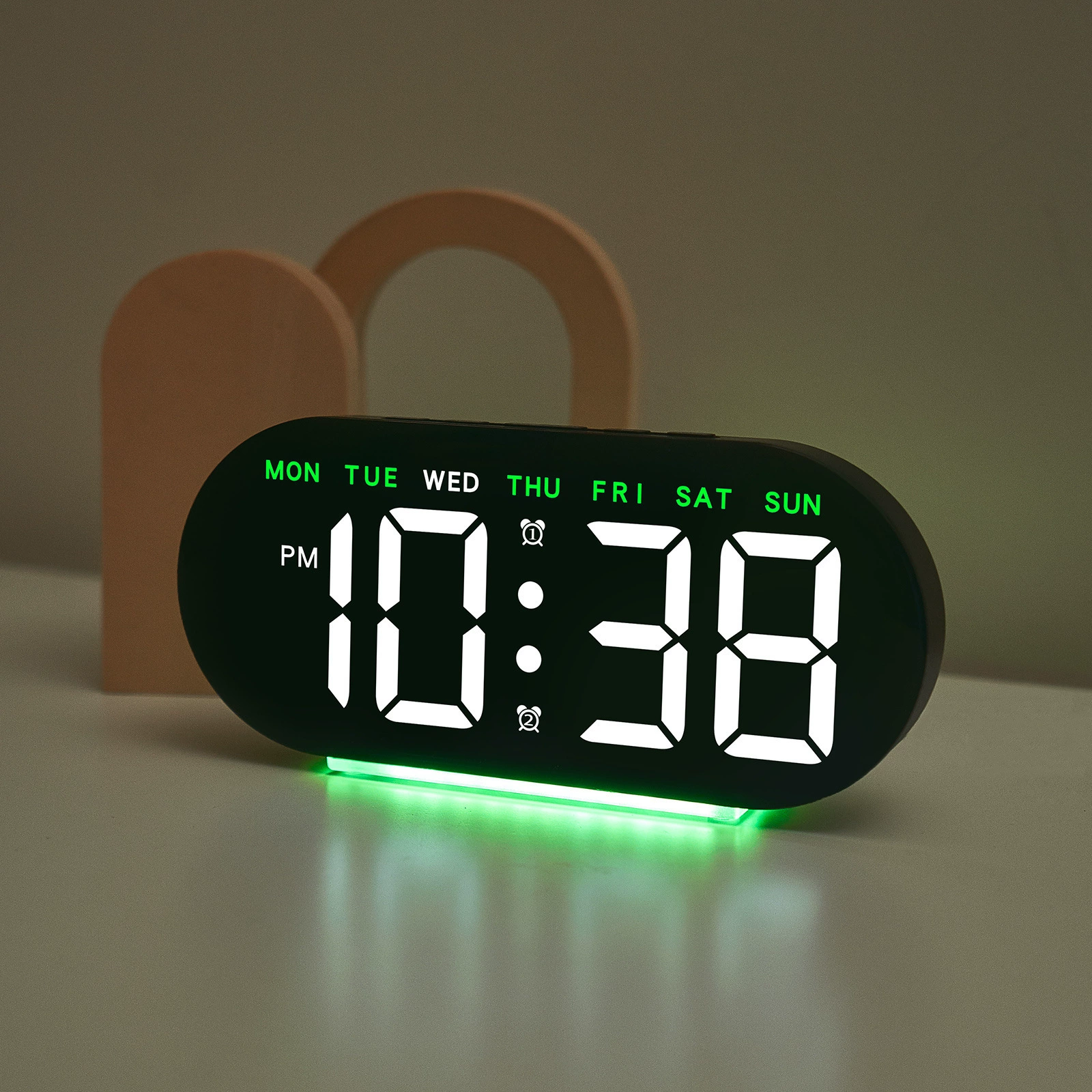 Универсальные LED-часы, электронные модные подсветки для кровати, простой и элегантный дизайн