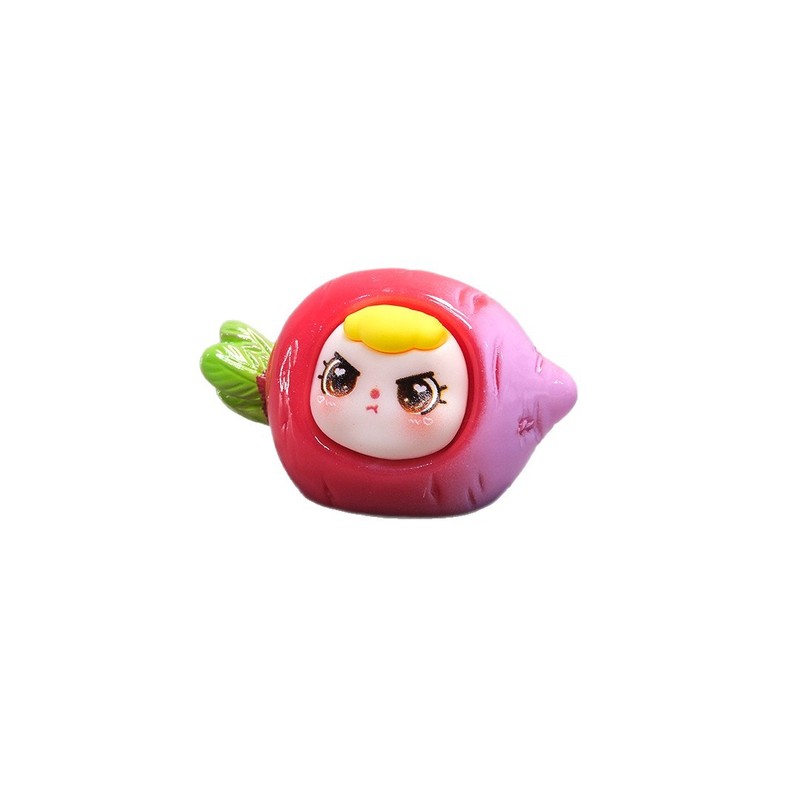 蔬菜娃三岁地摊小商品网红萌粒diy树脂饰品配件车载摆件ins|undefined