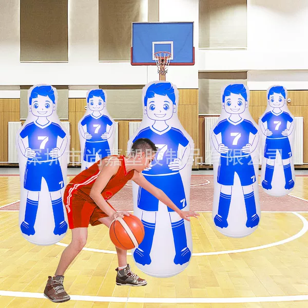 Newman Wall Defense Obstacle Tumbler Kidsren's Foot Volleyball Sports Practice Air Wall Strike Column Boxing Sandbag