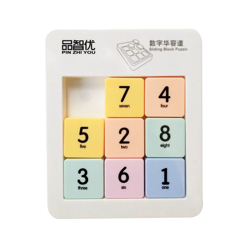 Amusing digital Fifteen game, brainteaser for elementary school students for competitions, magnetic toy, Huarun, wholesale