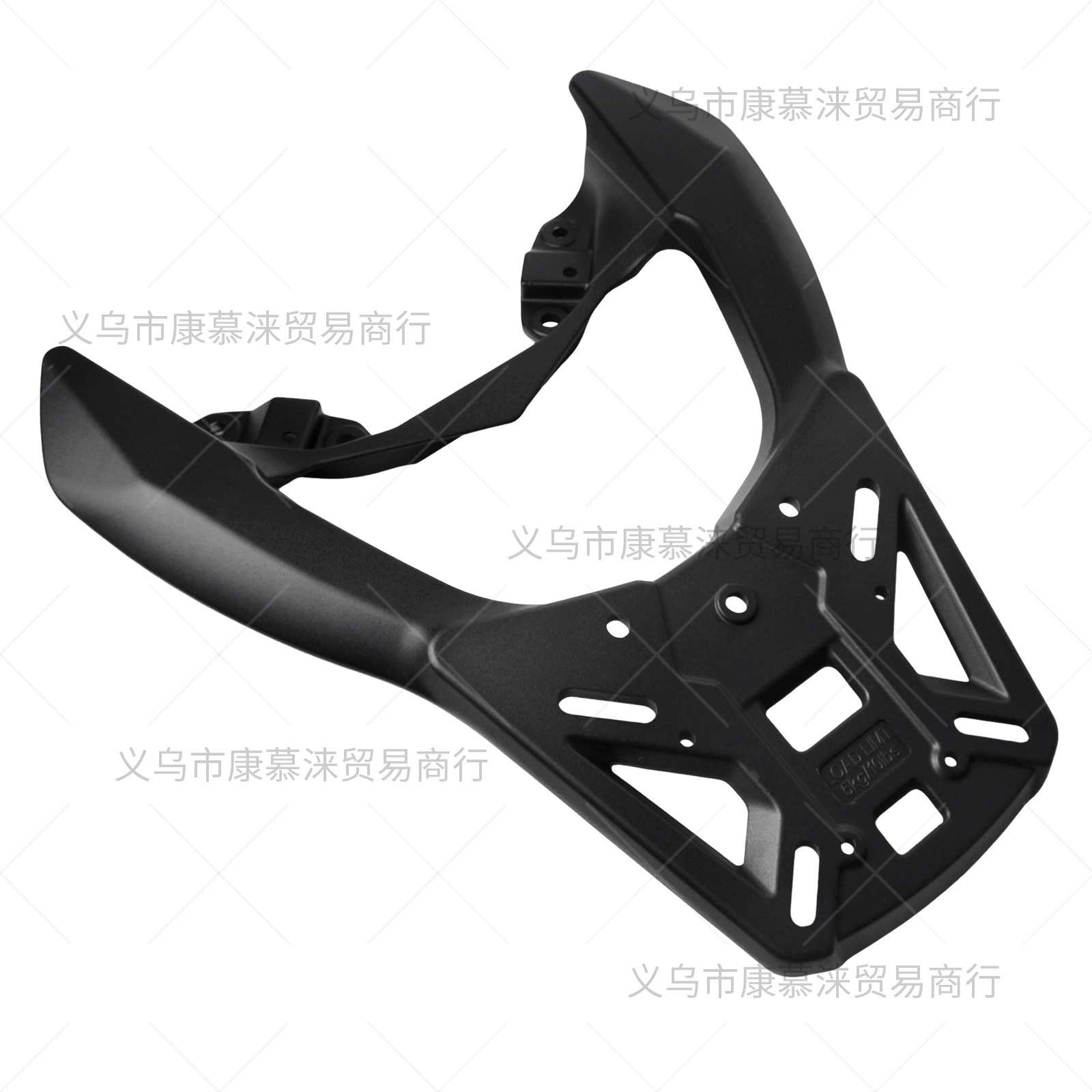 Suitable for 2020-2025 Yamaha Nmax155 Aluminum Alloy Tail Box Rack Integrated Die-Cast Matte Black Anti-Rust