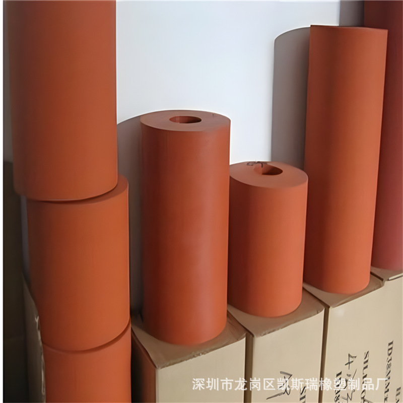 凯斯瑞 烫金热转印专用硅胶辊38*100进口原料耐高温 耐磨