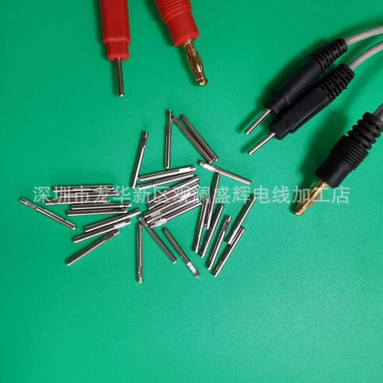 厂家供应医疗线 理疗线 2.0铜针 2.0电极针 2.0插针