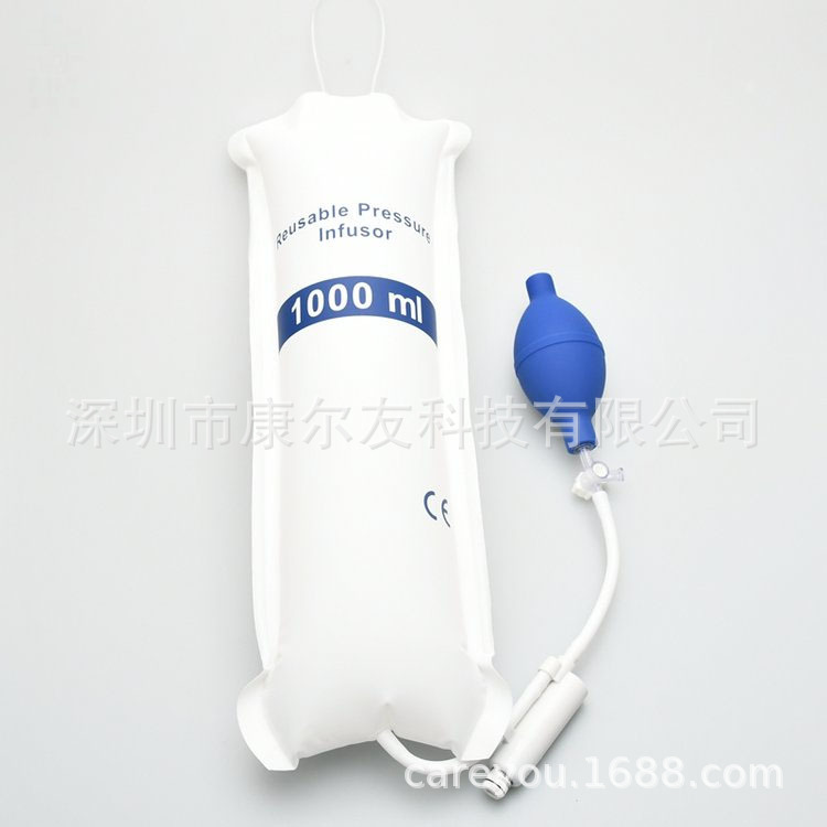 一次性输液加压袋1000毫升无表加压袋 医用输液加压袋