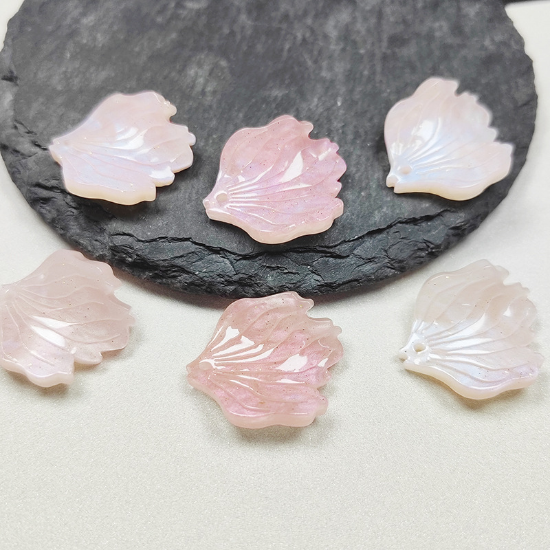 醋酸金魚尾花瓣蝶形花瓣20x23mm古風手工DIY髮簪手串飾品配件材料
