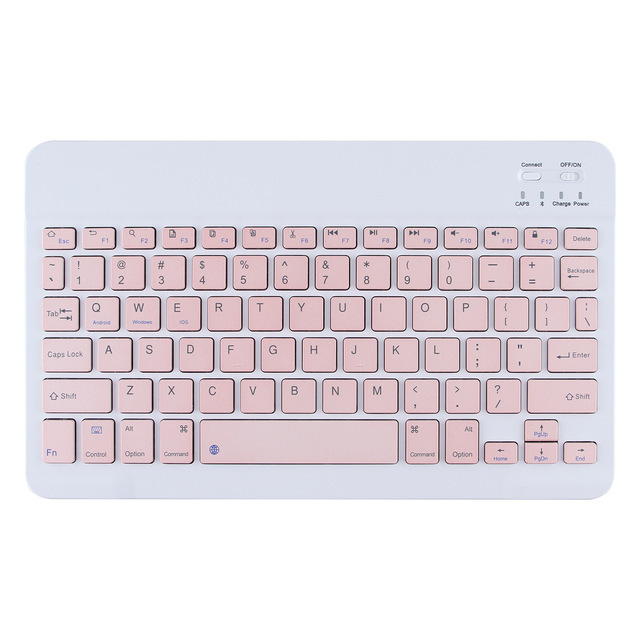 Popular para iPad aprendizaje tableta teclado inalámbrico Samsung ratón mudo Oppo Huawei vivo macaron