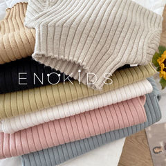 2023新款兒童針織打底衫毛衣秋冬男女童大童韓版中領保暖0158A023