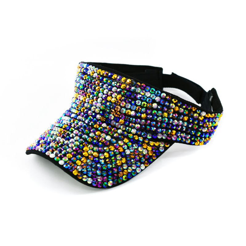 Amazon transfronterizo con sombrero de béisbol de diamante sombrero de diamante de verano sombrero de diamante caliente sombrero de diamante sombrero de diamante sombrero de diamante