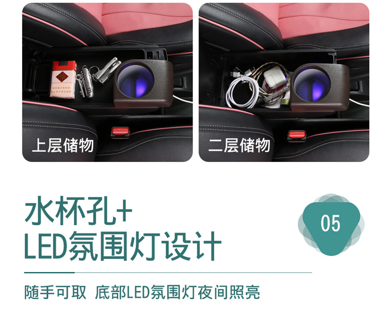 Suitable for Russian Version of Opel Opel Universal Central Armrest Box Zafira Armrest Box Accessories Modified Export