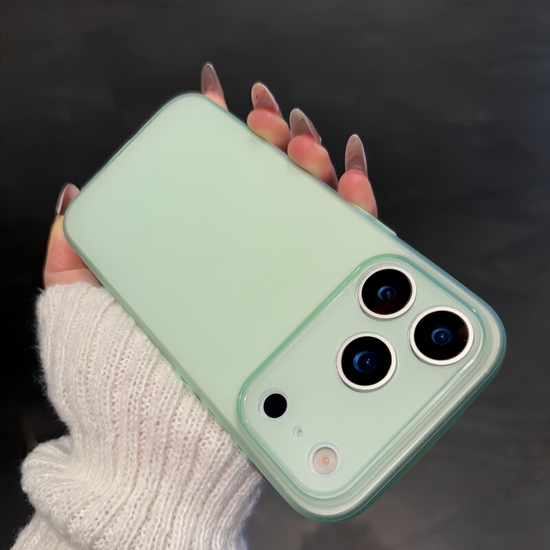 适用iPhone17promax手机壳半透超薄磨砂苹果16简约15防摔14保护套|undefined
