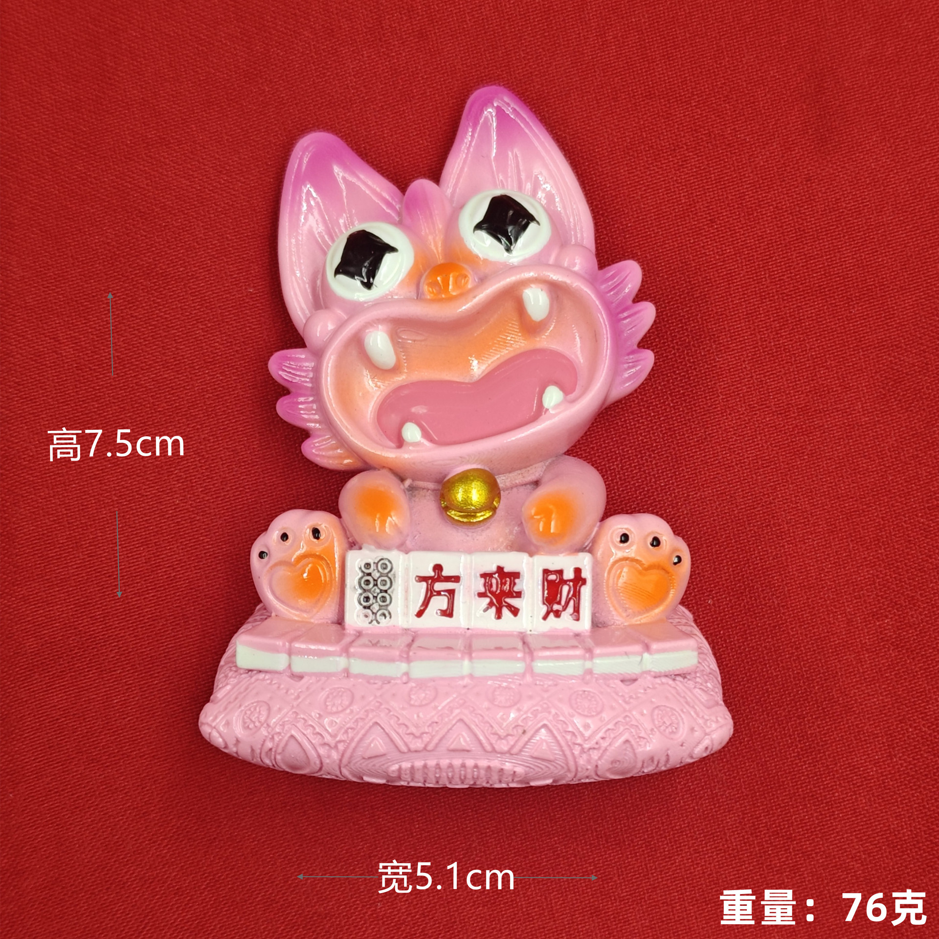 Colorido Yunnan auspicioso gato de azulejos refrigerador pegatinas de turismo conmemorativo PR regalo creativo fábrica de decoración directa image 9