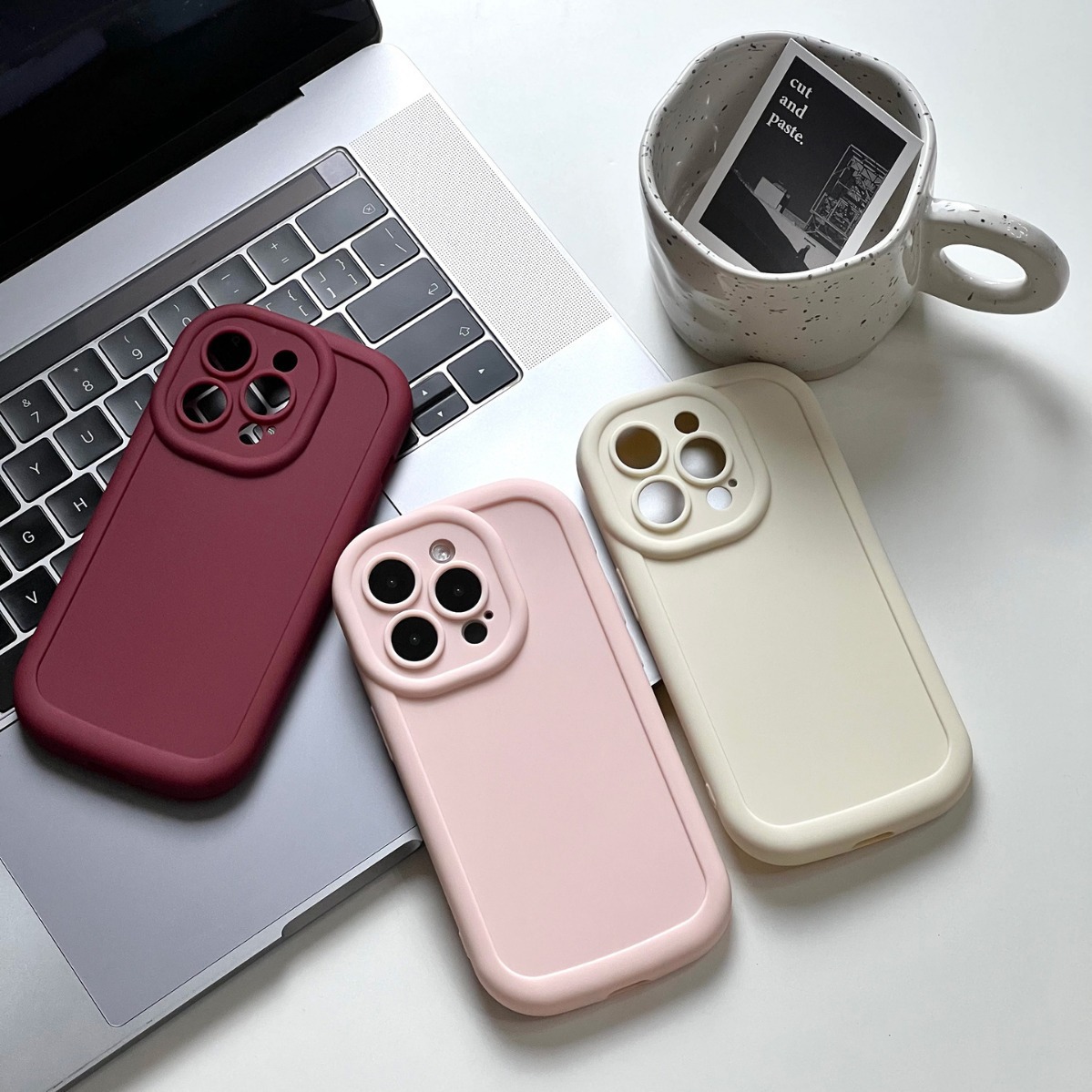 Capa de telemóvel para apple iphone 15 pro max e 14 silicone_voghion.com