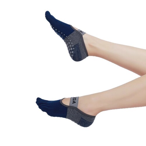 [Dropshipping] Yoga Socks Five-Toe Socks Summer Women's Yoga Non-Slip Socks Pilates Specialty Socks Five-Finger Socks Floor Socks