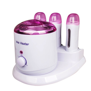 With Base Triple Roller Hair Removal Wax and Single Pot Hair Removal Wax Melting Pot Combo Set Hair Removal Wax Melting Device