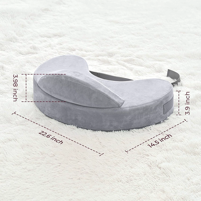 Children's universal pillow for breastfeeding, removable breast pads