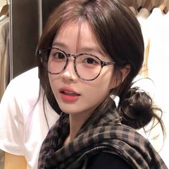 すっぴんアーティファクト、大きな顔、痩身、近視メガネフレーム、女性ネットセレブ、ブラウンヒョウ柄メガネ、ブラックフレーム、度付き装着可能