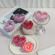 New Flower Aromatherapy Candle Silicone Mould DIY Rose Flower Hand Dropping Gypsum Stones Ornaments