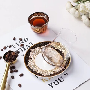 New Turkish Style Exquisite Pattern Coffee Cup Women's Mug Beautiful Exotic Arabic Tea Cup
