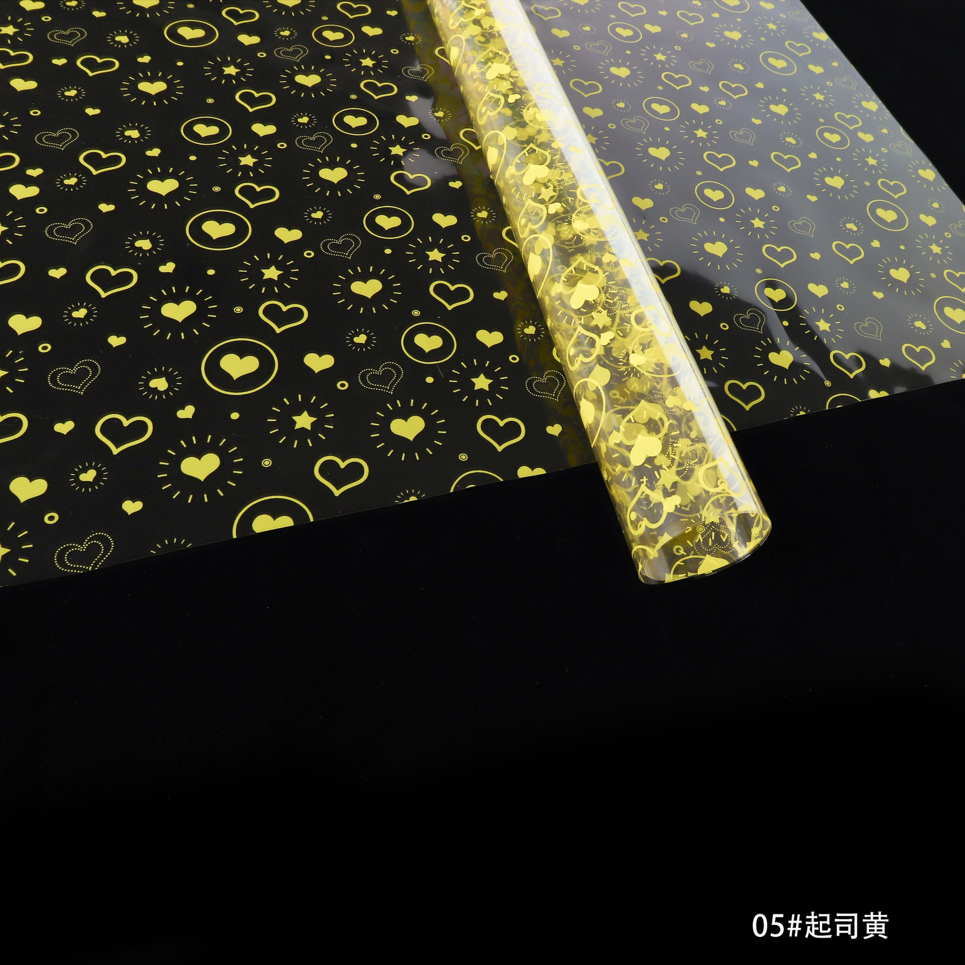 Fábrica de fiestas de flores al por mayor nuevo festival Qixi amor flor de papel de envoltura de flores transparente flores de papel de envoltura de flores regalos floristas