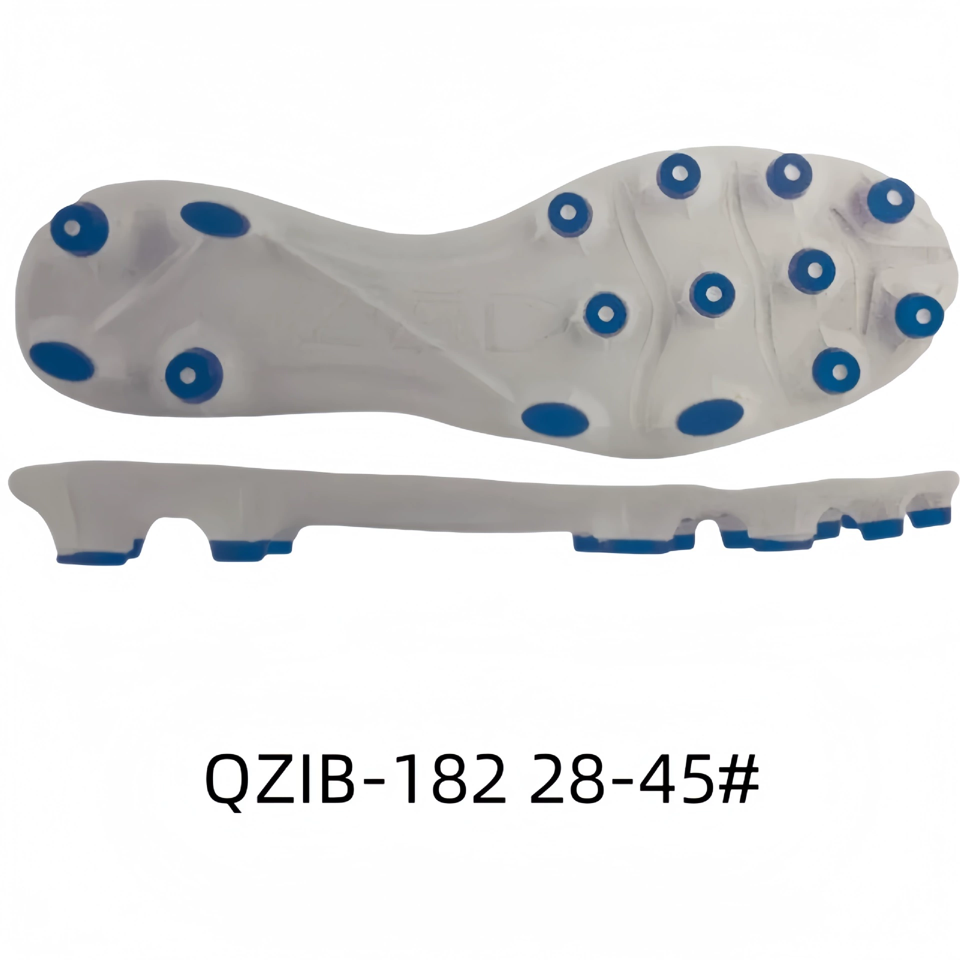 Подошва футбольных бутс: нескользящая, износостойкая, легкая, комфортная, с защитой.