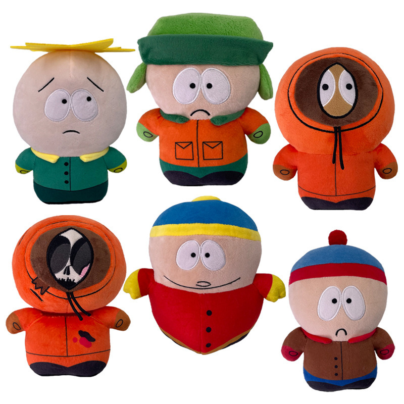 跨境热销美国乐队South Park南方公园毛绒玩具衰仔乐园玩偶