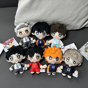 Мягкие брелоки Haikyuu: Хината и Кагеяма чиби