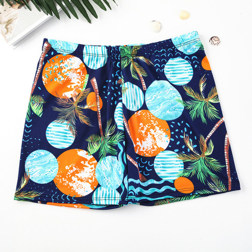 Men's Plus Size Quick-Dry Swim Trunks Adult Casual Elastic Swim Shorts for Beach and Hot Spring