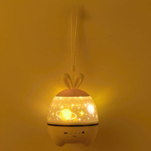 Starlight Projector Night Light Bedroom Bedside for Children's Room Creative Romantic Dreamy Rotation LED Night Light 