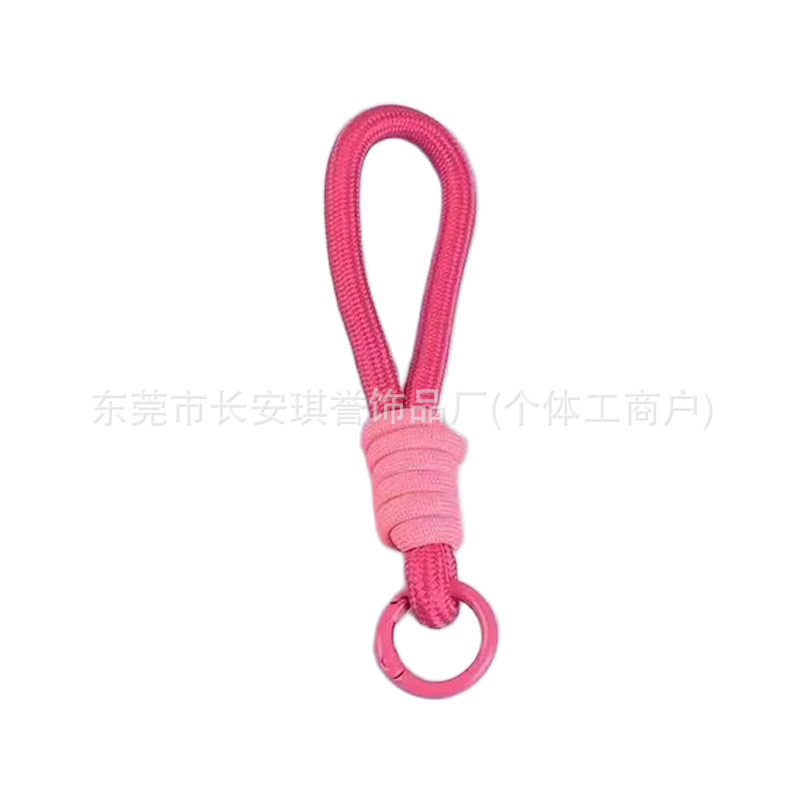 小红书热款简约彩色手机挂绳钥匙扣水杯挂绳卡套编织绳腕带防丢绳|undefined