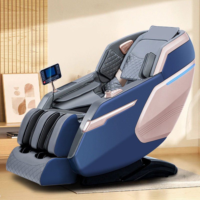 Sillón de masaje de cápsula espacial comercial de riel de doble riel sl para el hogar para personas mayores, sofá multifuncional de amasado eléctrico