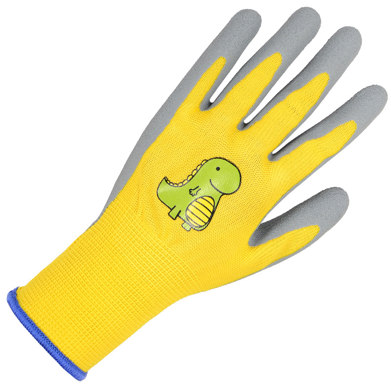 Guantes de protección laboral para niños jardinería de jardín recogiendo anti-desgarro coger el mar niños estudiantes guantes de protección laboral al aire libre