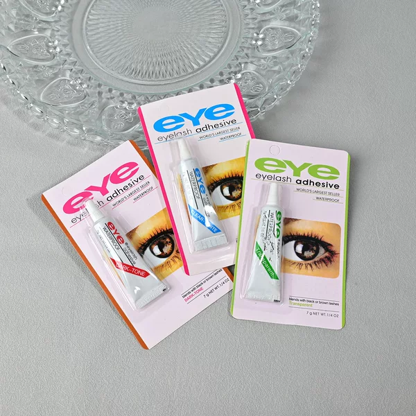 Eye Black and White False Eyelash Glue Double Eyelid Glue Eye Quick Dry Natural Transparent Mild Eyelash Glue