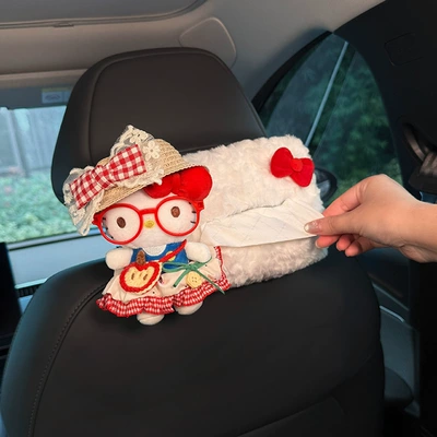 for Car Rear Headrest, High-End | Car tissue box/set