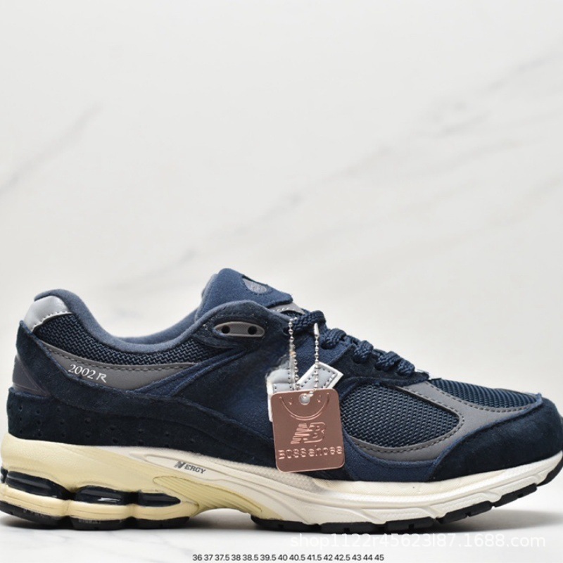 NB 2002豚八革エアクッションカジュアルランニングスニーカー|undefined