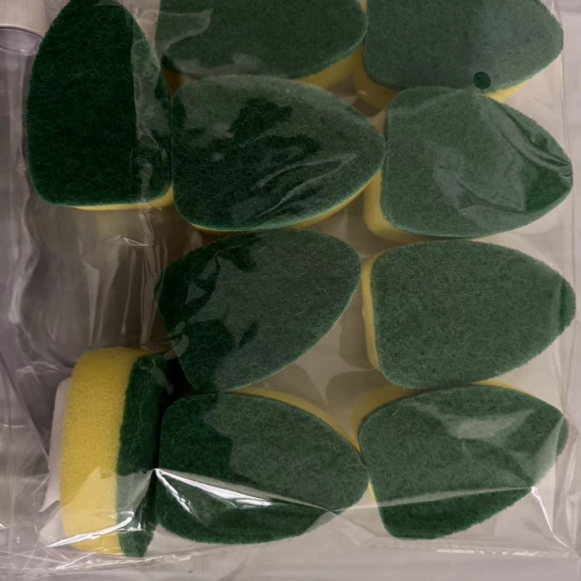 1 냄비 브러시 9 스폰지 헤드