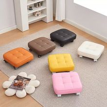 滑轮矮凳带轮小方凳子家用美缝凳子工作好帮手凳移动万向轮小凳子