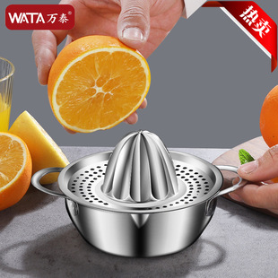 Cross-border Stainless Steel Lemon Juicer Household Small Creative Multi-function Juicer Portable Manual Juicer