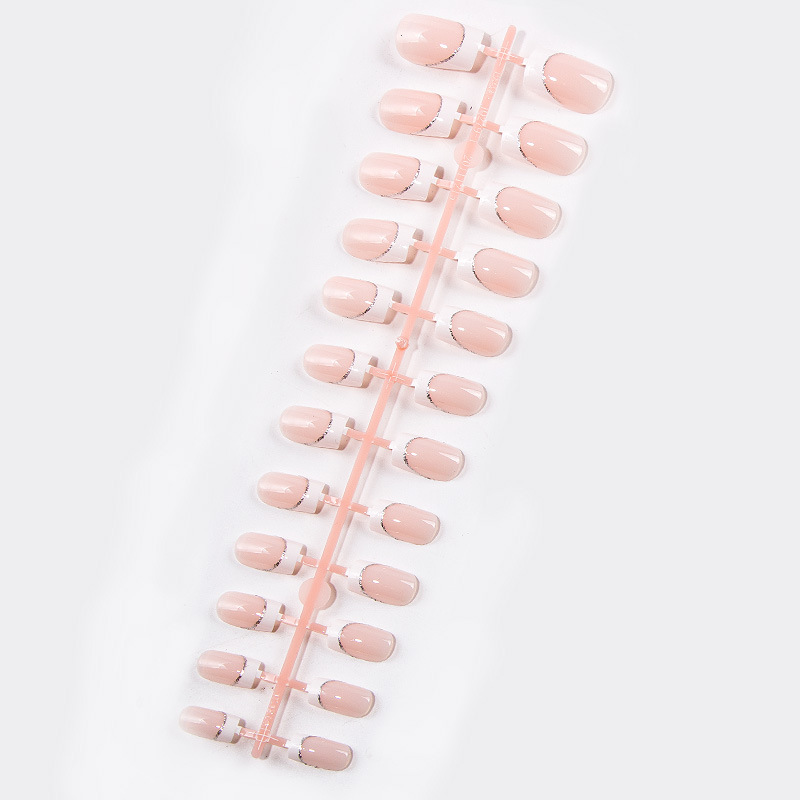 Concubina clavo falso clavo pieza multi-COLOR DE LA Media Luna Francés patrón de dibujos animados arte de uñas pieza desgaste