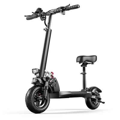 Adult Electric Scooter Foldable Electric Scooter Aluminum Alloy Mobility Aid with Seat Lithium Battery Long Battery Life