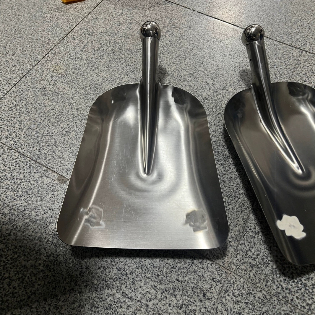 不绣钢煤锹 铁锹头 上菜锹 大铁锹304不锈钢大板锨白钢锹