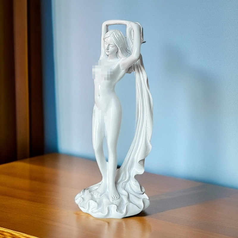 国境を越えた新しいアイデア女神像ホームホテルヨガ室デスクトップ樹脂装飾品完璧なプレゼント
