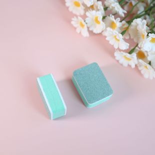 Mini wiping silver gold and silver jewelry green and white polishing plate nail tools polishing 3.5*2.5cm postage