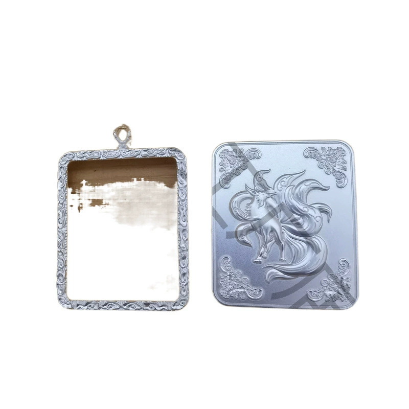 孝云 Nine-tailed Fox Thangka Box Gossip Gausu Box Pendant Thangka Ping An Box Gift Ackle Board Rope