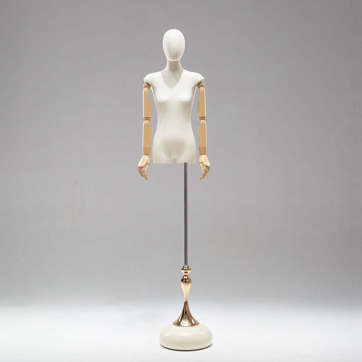 Modelo de accesorios tienda de ropa de mujer maniquí de gota de agua base ventana de pantalla de cuerpo de vestido de boda exhibición de cuerpo humano marco de modelo