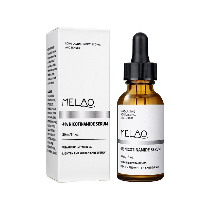 MELAO クロスボーダー 4% ナイアシンアミド オリジナル ソリューション ビタミン B3 保湿と肌の色を明るくする顔の保湿 オリジナル ソリューション エッセンス|undefined