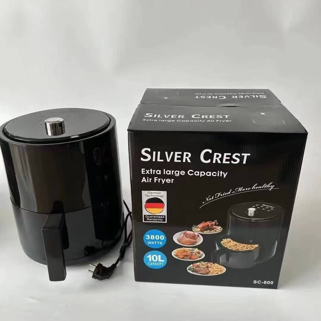 Mechanical Knob Export Export 10L Air Fryer New French Fries Machine Household Multi-Functional Large-Capacity Electric Oven