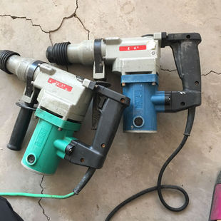 Used DCA, Dongcheng Z1C-FF-26 single-function impact drill, blue and green other plug-in power supplies