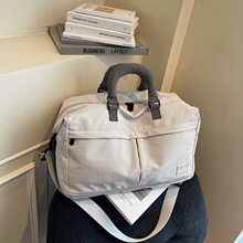 可扩展休闲旅行包大容量干湿分离短途行李袋孕妇待产包家居收纳包