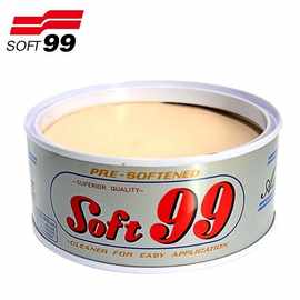 日本SOFT99汽车腊强力去污上光蜡99软蜡速特油蜡抛光打蜡划痕修复